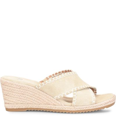 Indie shown in Lenox Tan Suede (Tan)