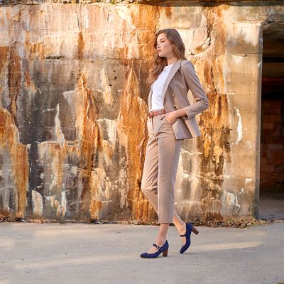 Petra shown on model 